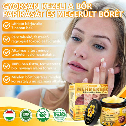 ✅ Bőrgyógyász ajánlása ✨ ZödVita® Méhméreg Bőr Helyreállító Krém 🔥 Magyar fejlesztés, magyarországi gyártás és szállítás
