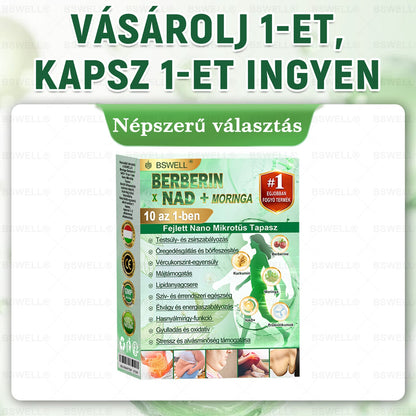 BSWELL® Nano mikrotűs karcsúsító tapasz (Csak naponta egyszer, látható változások 28 nap alatt) ✅ Elhízás, szív- és érrendszeri egészség, cukorbetegség, alvási apnoé, bélflóra, ízületi problémák és egyéb tünetek esetén