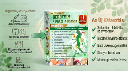 🏆🏆 BSWELL® Nano mikrotűs karcsúsító tapasz