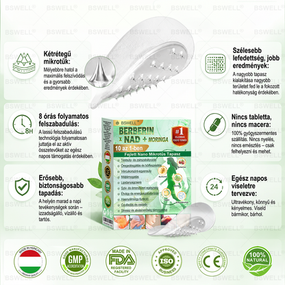 🏆🏆 BSWELL® Nano mikrotűs karcsúsító tapasz