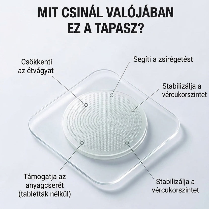 BSWELL® Nano mikrotűs karcsúsító tapasz (Csak naponta egyszer, látható változások 28 nap alatt) ✅ Elhízás, szív- és érrendszeri egészség, cukorbetegség, alvási apnoé, bélflóra, ízületi problémák és egyéb tünetek esetén
