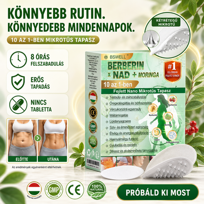 🏆🏆 BSWELL® Nano mikrotűs karcsúsító tapasz